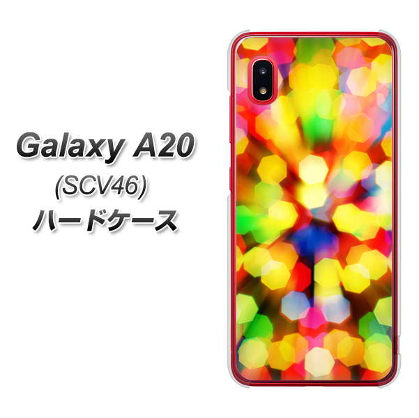 Galaxy A20 SCV46 au VA874 未来へのワープ ハードケース 背面印刷