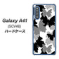 Galaxy A41 SCV48 au 1336 夜の蝶 ハードケース 背面印刷