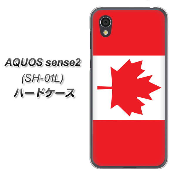 AQUOS sense2 SH-01L docomo 669 カナダ ハードケース 背面印刷