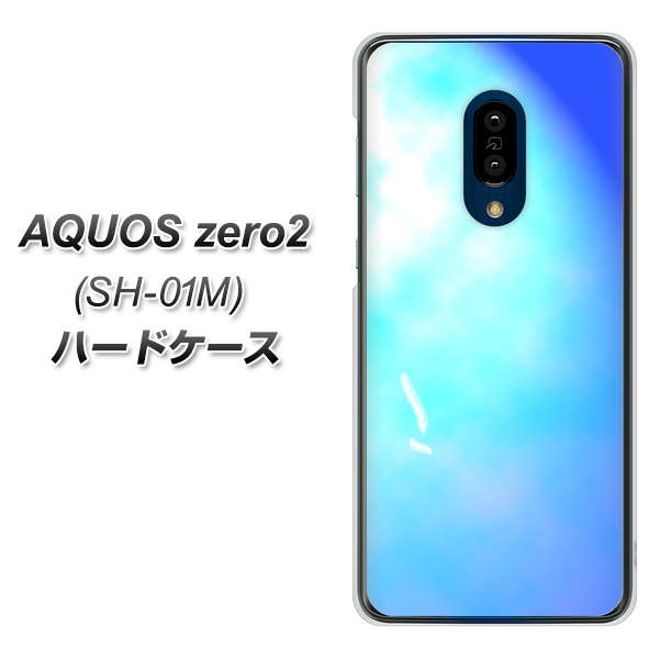AQUOS zero2 SH-01M docomo YJ291 デザイン 光 ハードケース 背面印刷