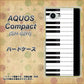 AQUOS Compact SH-02H docomo 292 ピアノ ハードケース 背面印刷