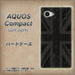 AQUOS Compact SH-02H docomo 505 ユニオンジャック ダーク ハードケース 背面印刷