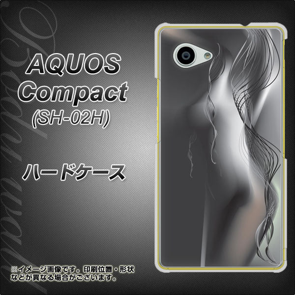 AQUOS Compact SH-02H docomo 566 ボディウォール ハードケース 背面印刷