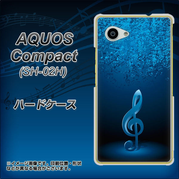 AQUOS Compact SH-02H docomo 588 オーケストラ ハードケース 背面印刷