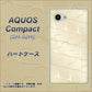 AQUOS Compact SH-02H docomo 630 かくれハート ハードケース 背面印刷