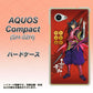 AQUOS Compact SH-02H docomo AB807 真田幸村 イラストと家紋 ハードケース 背面印刷