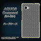AQUOS Compact SH-02H docomo EK877 ブラックカーボン ハードケース 背面印刷