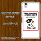 AQUOS EVER SH-02J docomo 374 猛犬注意 ハードケース 背面印刷