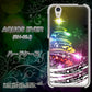 AQUOS EVER SH-02J docomo 722 レインボークリスマス ハードケース 背面印刷
