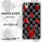 AQUOS EVER SH-02J docomo AG833 苺パンク（黒） ハードケース 背面印刷