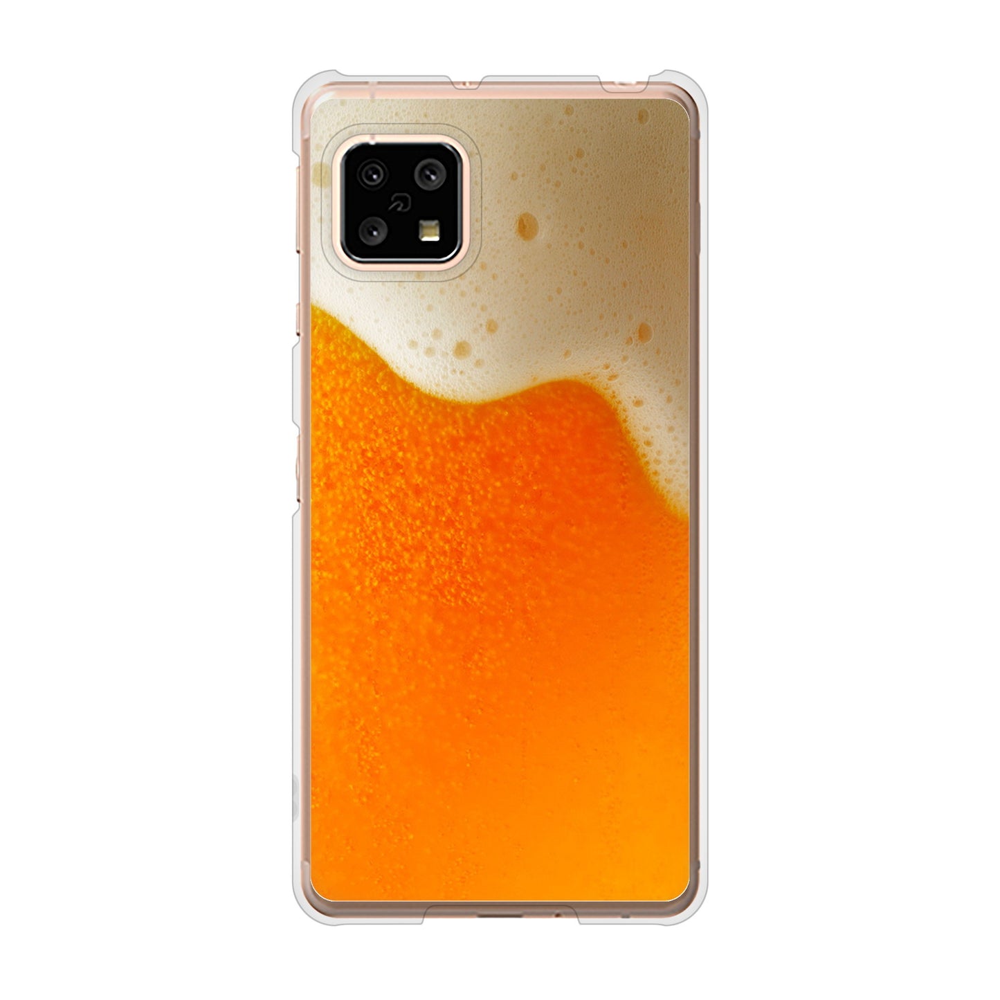AQUOS sense4 SH-41A docomo 生ビール ハードケース 背面印刷