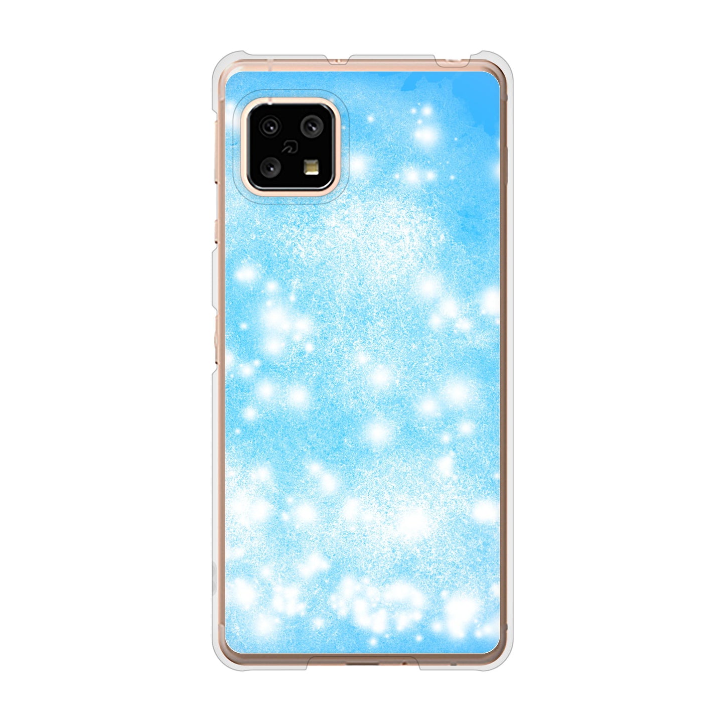 AQUOS sense4 SH-41A docomo パステルアート ハードケース 背面印刷