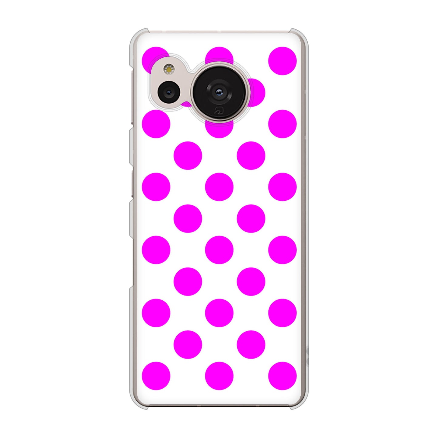 AQUOS sense7 SH-53C docomo シンプルビッグ ハードケース 背面印刷