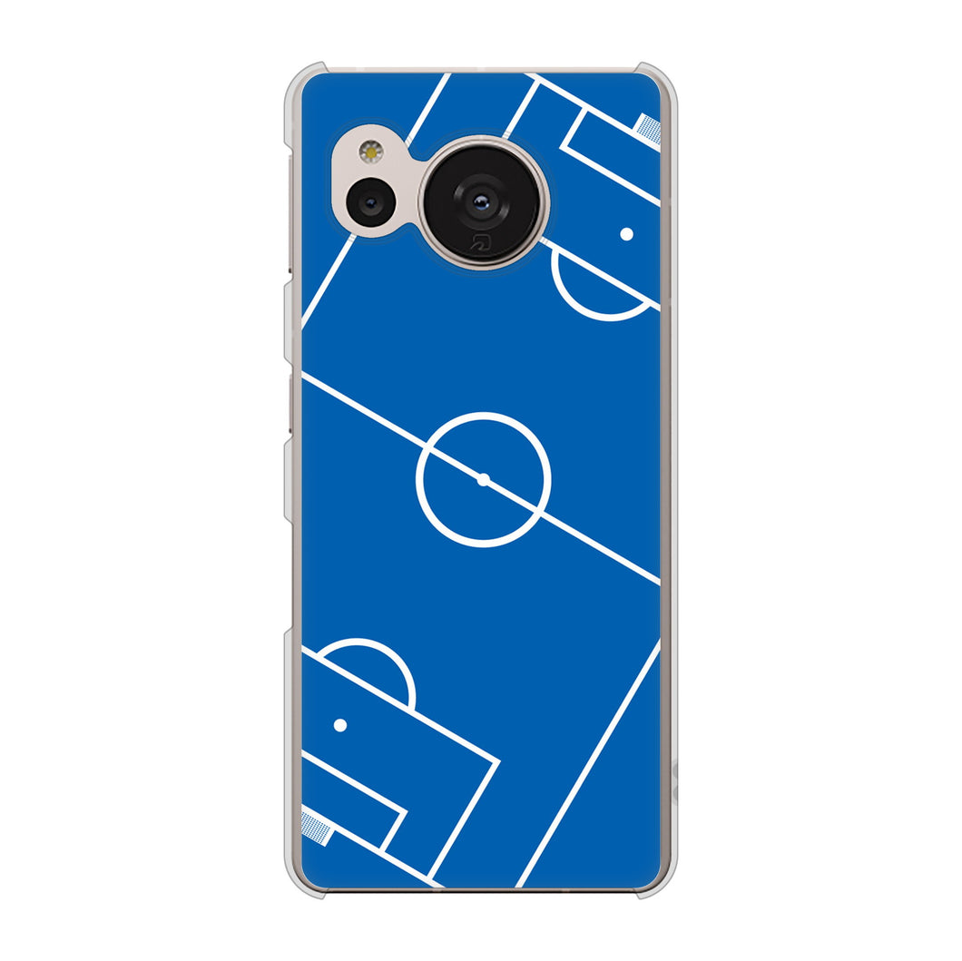 AQUOS sense7 SH-53C docomo IB922 SOCCER_ピッチ ハードケース 背面印刷