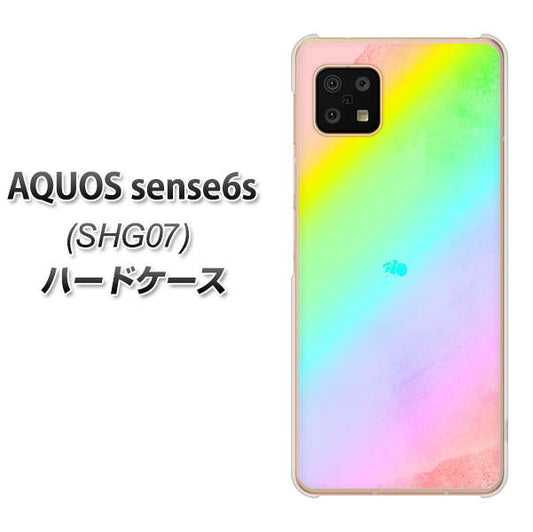 AQUOS sense6s SHG07 au/UQ mobile YJ287 デザイン ハードケース 背面印刷