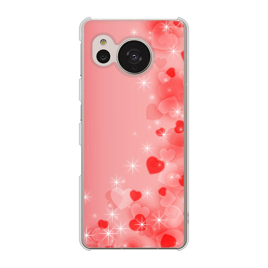 AQUOS sense7 SHG10 au 003 ハート色の夢 ハードケース 背面印刷
