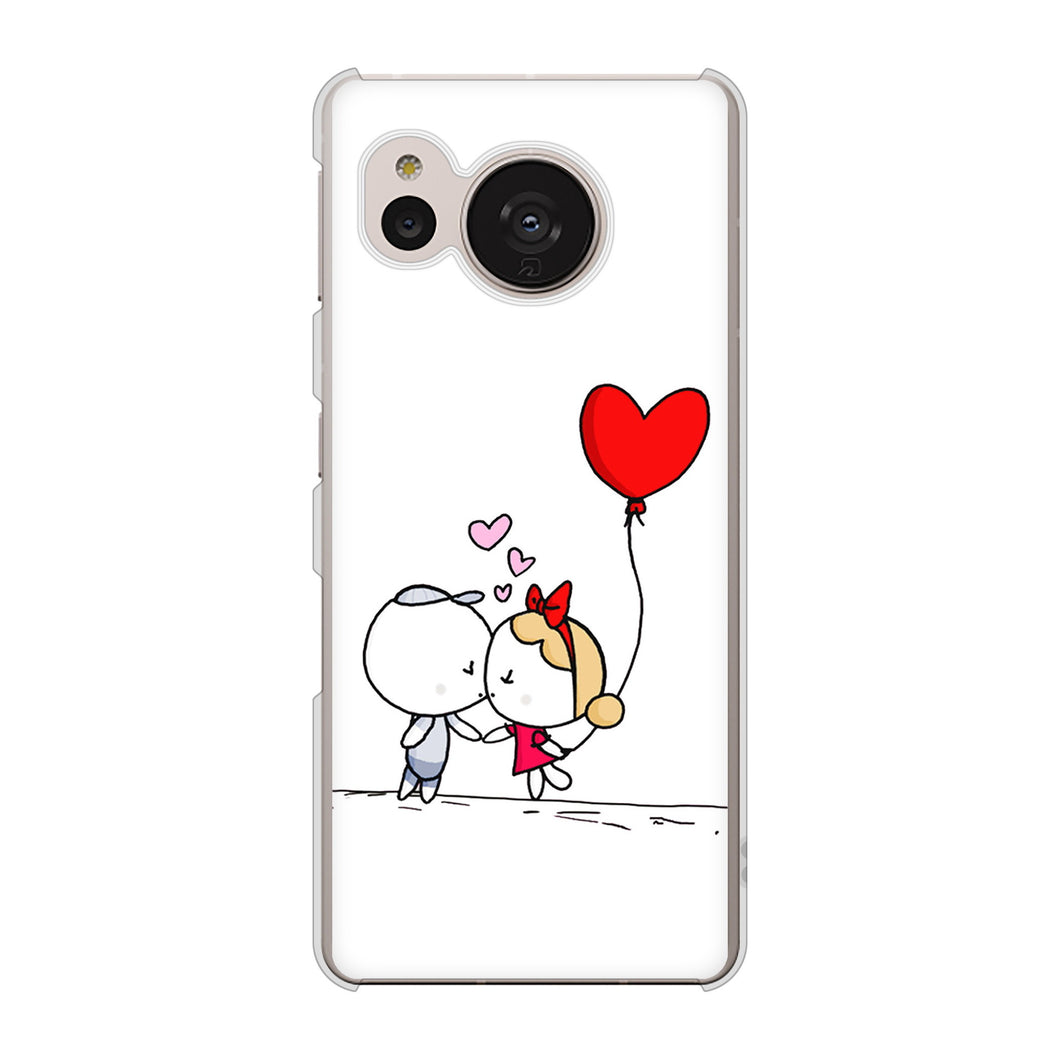 AQUOS sense7 SHG10 au 025 小さな恋の物語 ハードケース 背面印刷