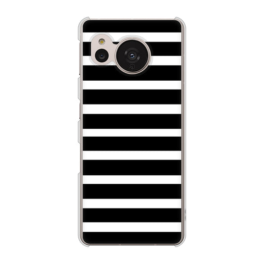 AQUOS sense7 SHG10 au 330 サイドボーダーブラック ハードケース 背面印刷