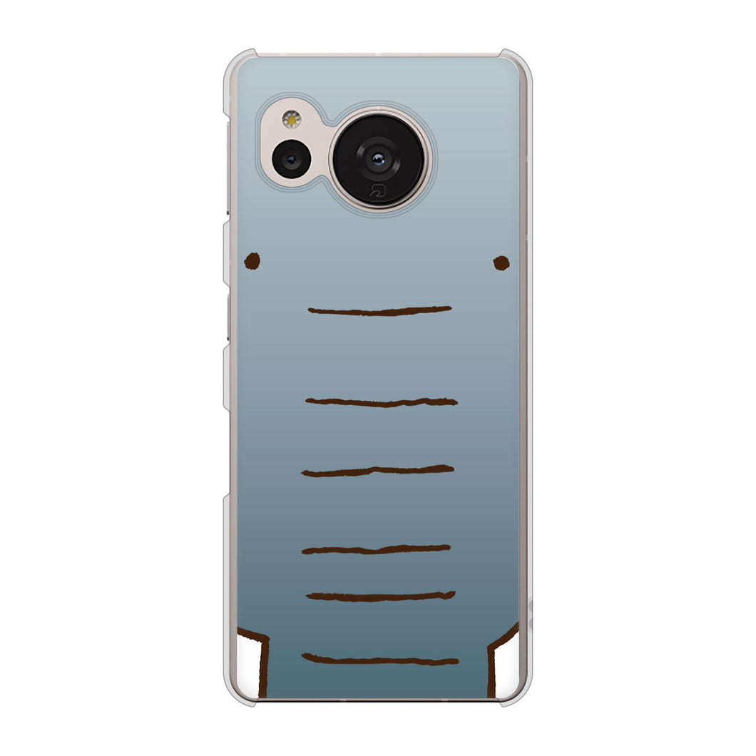 AQUOS sense7 SHG10 au 345 ぞう ハードケース 背面印刷