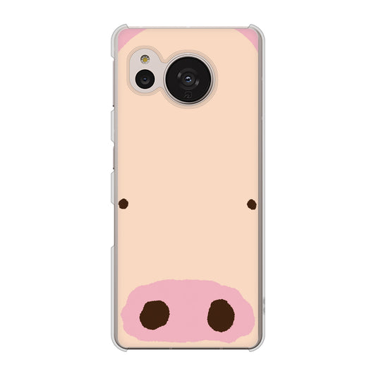 AQUOS sense7 SHG10 au 353 ぶた ハードケース 背面印刷