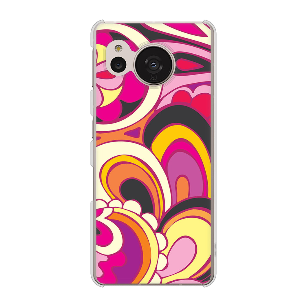 AQUOS sense7 SHG10 au 586 ブローアップカラー ハードケース 背面印刷