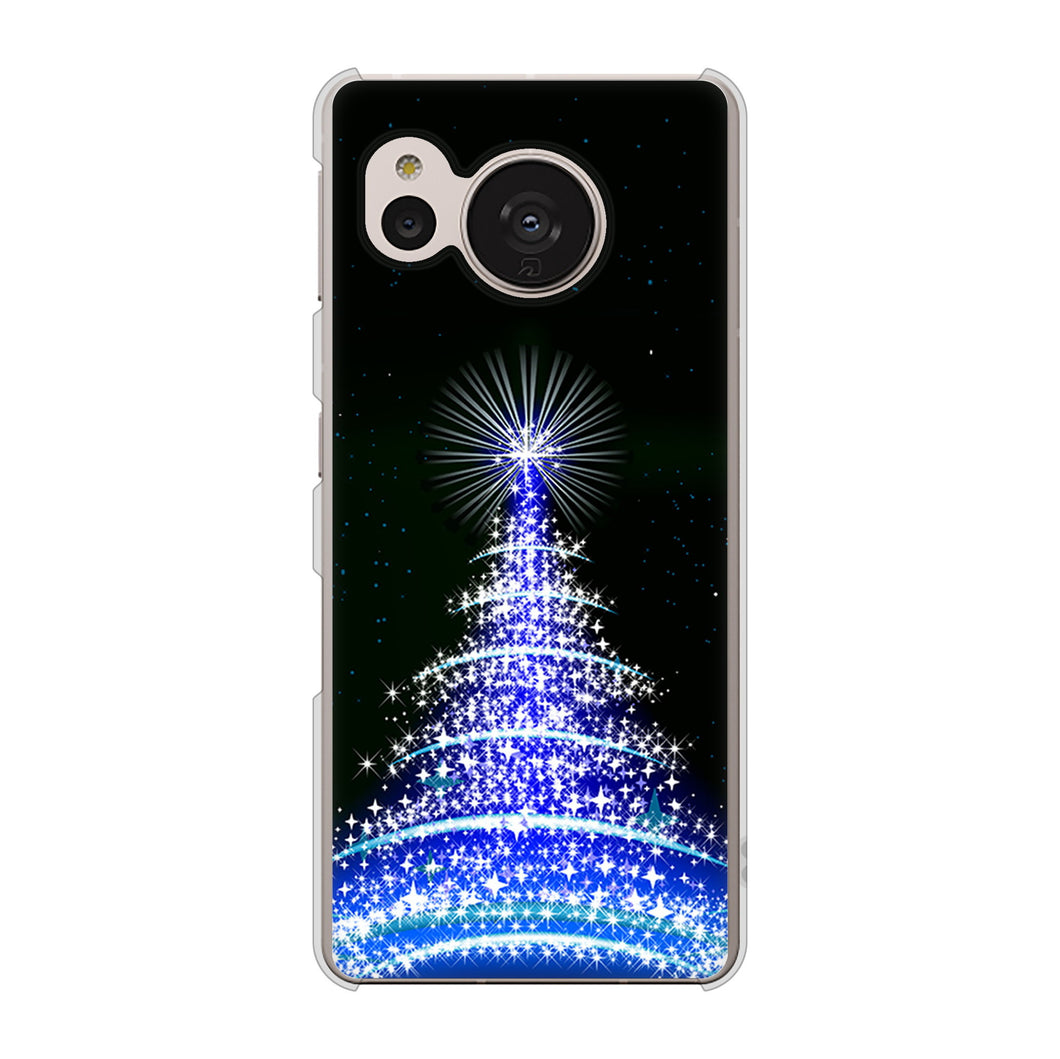 AQUOS sense7 SHG10 au 589 ブルーライトツリー ハードケース 背面印刷