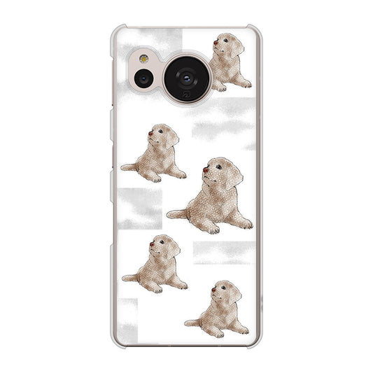 AQUOS sense7 SHG10 au YD823 ラブラドールレトリバー04 ハードケース 背面印刷