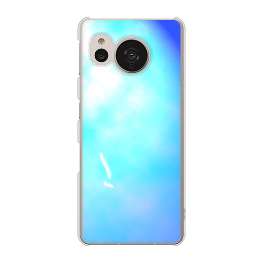 AQUOS sense7 SHG10 au YJ291 デザイン 光 ハードケース 背面印刷