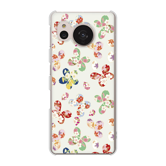 AQUOS sense7 SHG10 au YJ326 和柄 模様 ハードケース 背面印刷