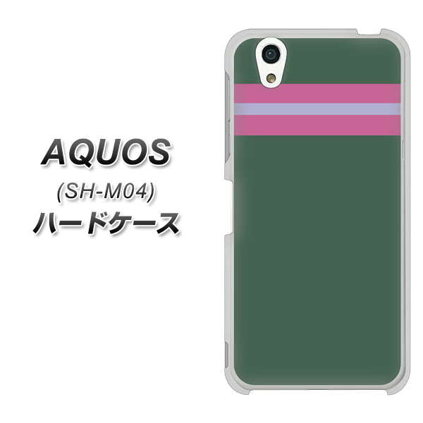 AQUOS SH-M04-A YC936 アバルト07 ハードケース 背面印刷