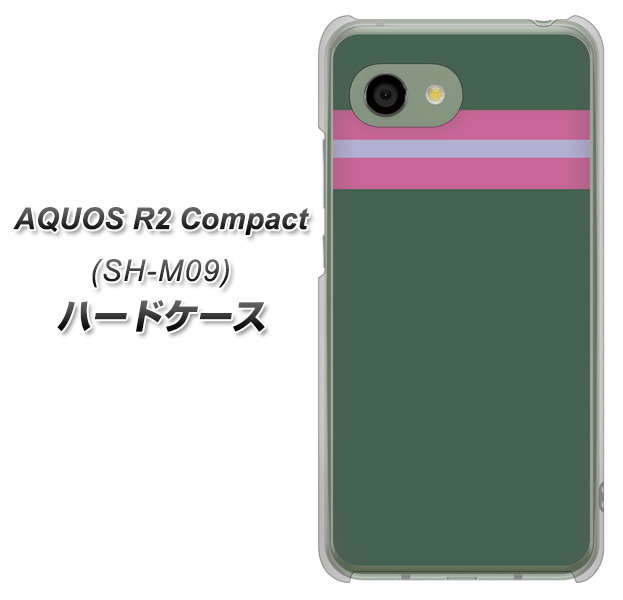 AQUOS R2 compact SH-M09 YC936 アバルト07 ハードケース 背面印刷