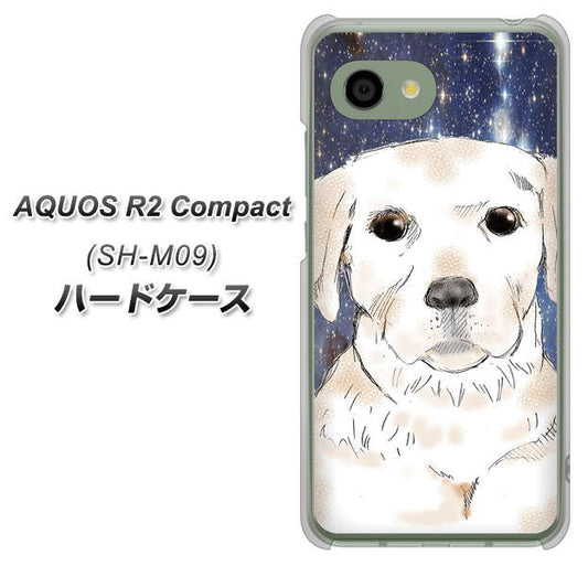 AQUOS R2 compact SH-M09 YD820 ラブラドールレトリバー01 ハードケース 背面印刷