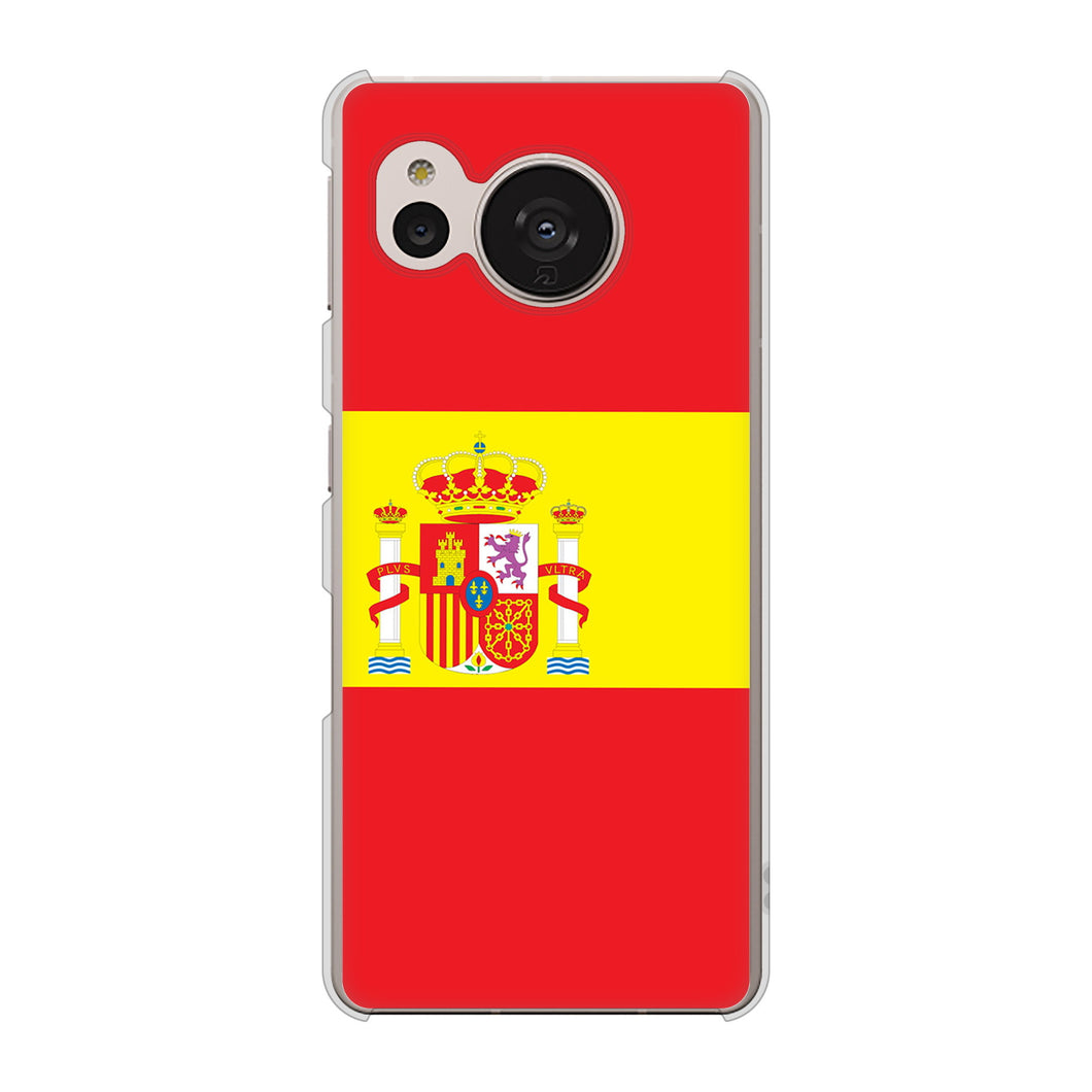 AQUOS sense7 SH-M24 楽天モバイル 高画質仕上げ 背面印刷 ハードケース【663 スペイン】