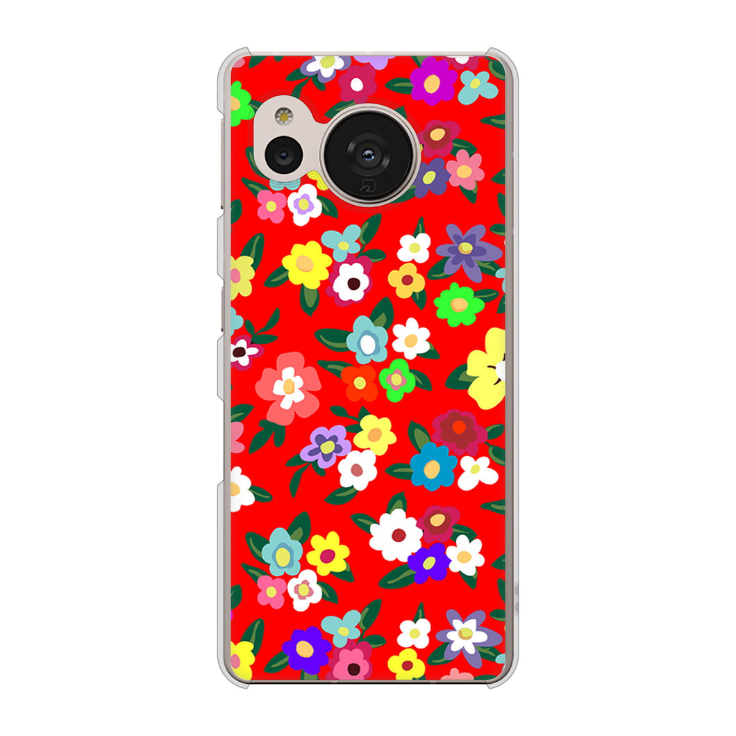 AQUOS sense7 SH-M24 楽天モバイル 780 リバティプリントRD ハードケース 背面印刷