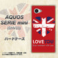 AQUOS SERIE mini SHV33 au SC804 ユニオンジャック ハートビンテージレッド ハードケース 背面印刷
