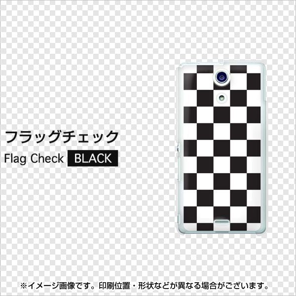 Xperia A SO-04E docomo 151 フラッグチェック ハードケース 背面印刷