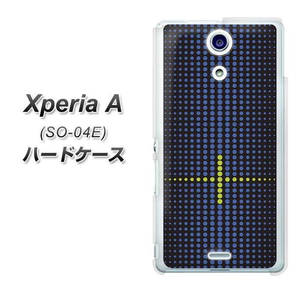Xperia A SO-04E docomo IB907 グラデーションドット ハードケース 背面印刷