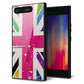 docomo エクスペリアXZ1 SO-01K 強化ガラス＆TPUスマホケース ガラプリ【SC806 ユニオンジャック ピンクビンテージ】