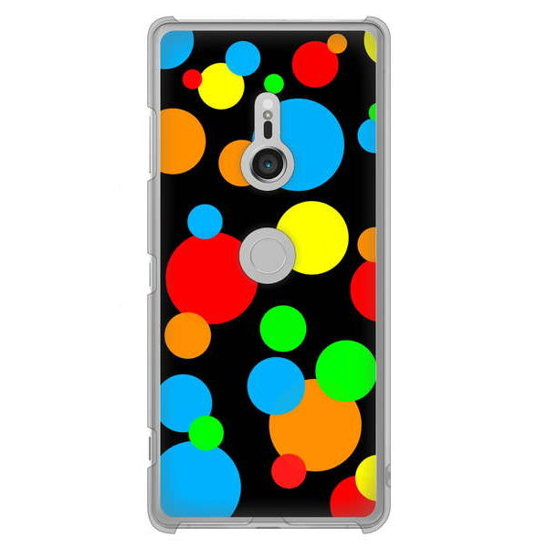 Xperia XZ3 SO-01L docomo 076 シンプル（大阪のおばちゃん） ハードケース 背面印刷