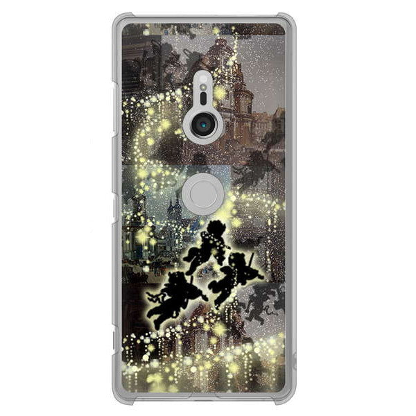 Xperia XZ3 SO-01L docomo 253 天使の音楽隊 ハードケース 背面印刷