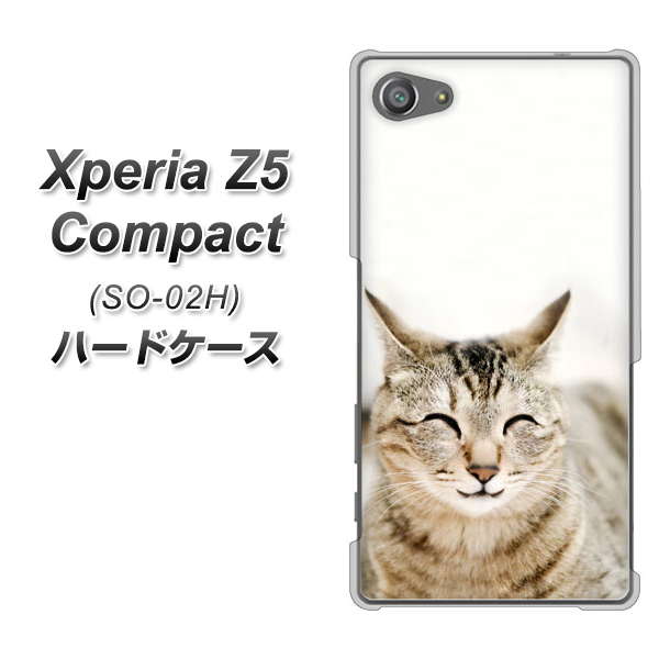 Xperia Z5 Compact SO-02H docomo VA801 笑福ねこ ハードケース 背面印刷