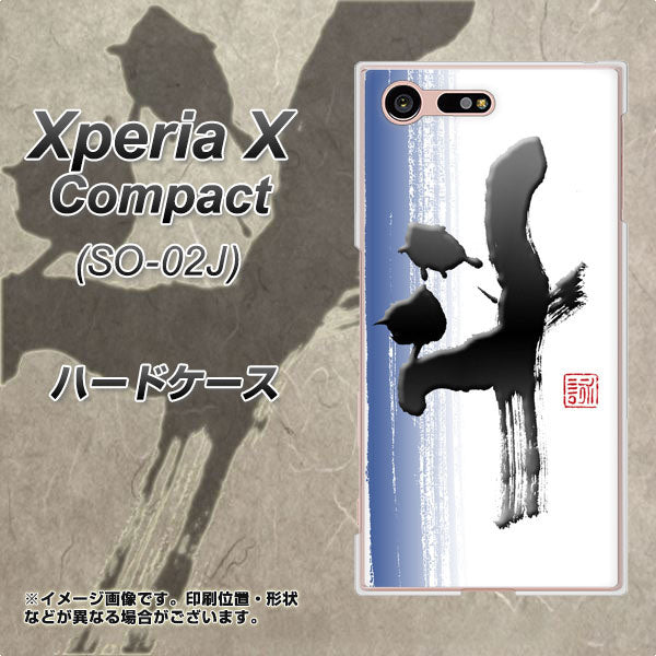 Xperia X Compact SO-02J docomo OE829 斗 ハードケース 背面印刷