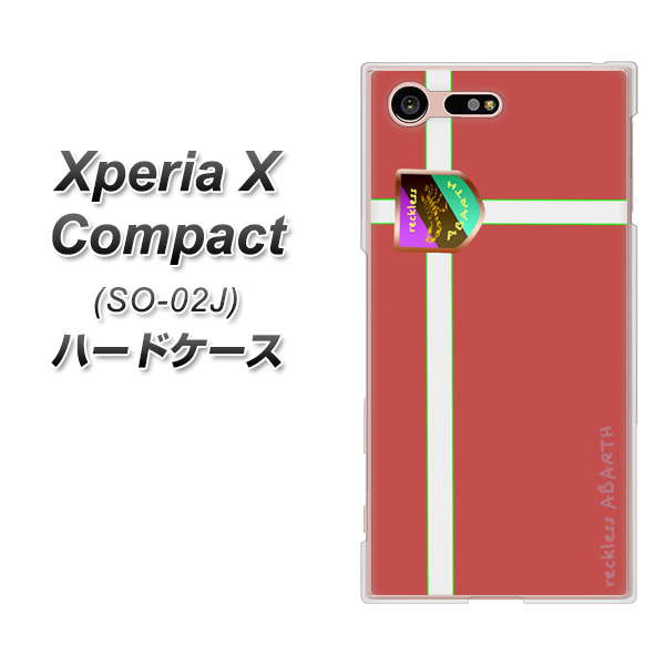 Xperia X Compact SO-02J docomo YC934 アバルト05 ハードケース 背面印刷