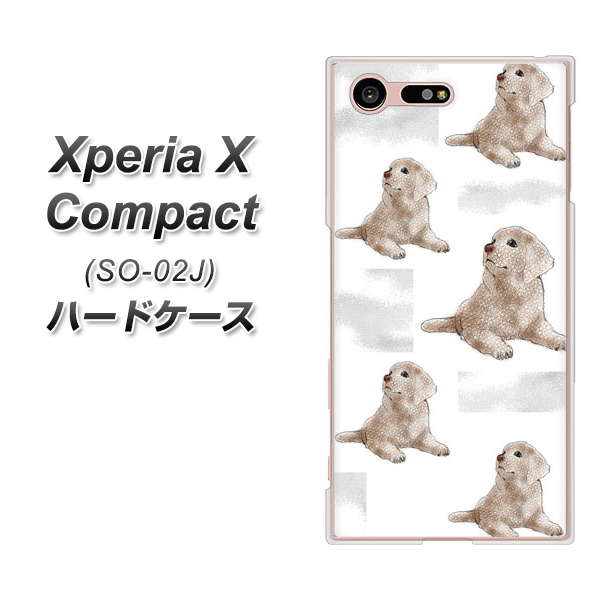 Xperia X Compact SO-02J docomo YD823 ラブラドールレトリバー04 ハードケース 背面印刷