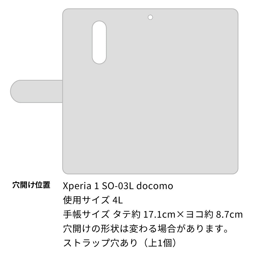 docomo エクスぺリア ワン SO-03L 高画質仕上げ プリント手帳型ケース(通常型)【YE957 斗】