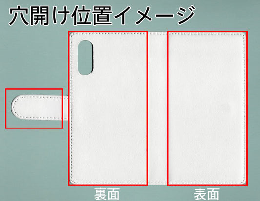 Xperia Ace II SO-41B docomo ダイヤモンドパイソン（本革） 手帳型ケース