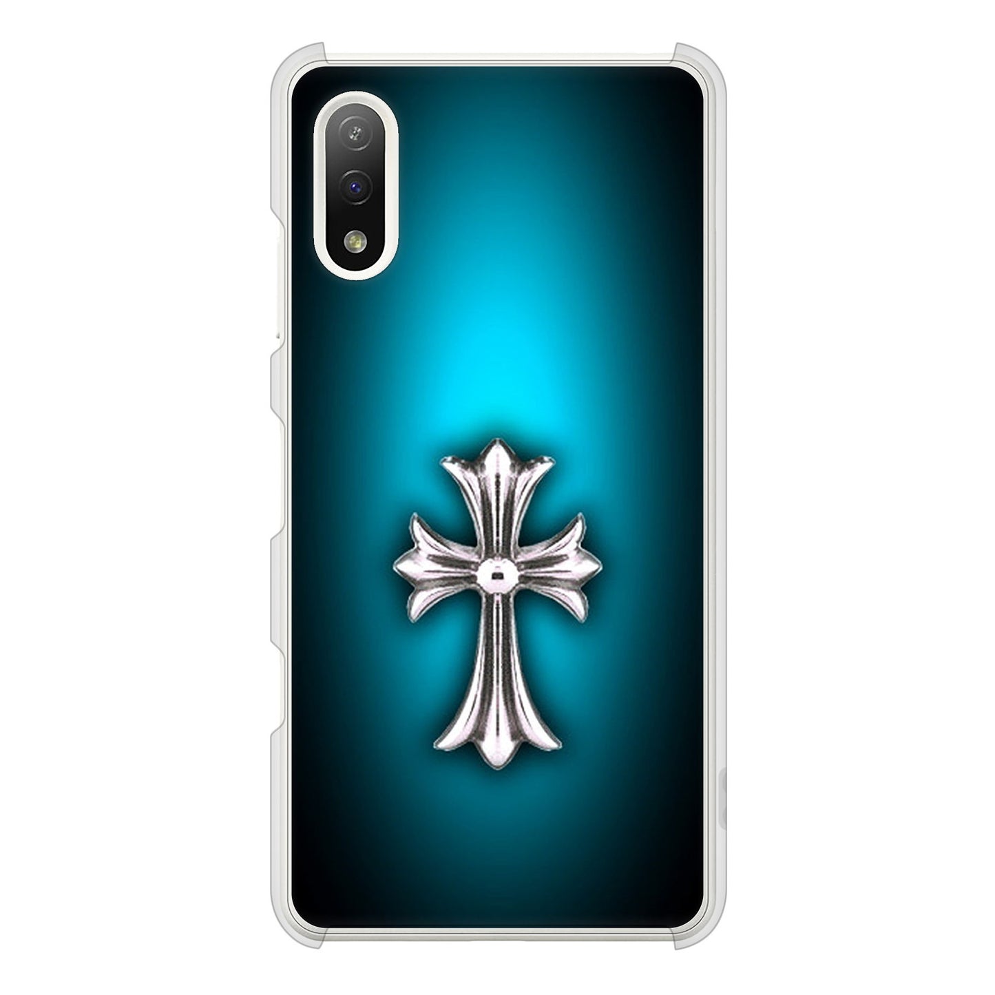 Xperia Ace II SO-41B docomo クロス ハードケース 背面印刷