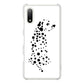 Xperia Ace II SO-41B docomo 1038 振り向くダルメシアン（WH） ハードケース 背面印刷