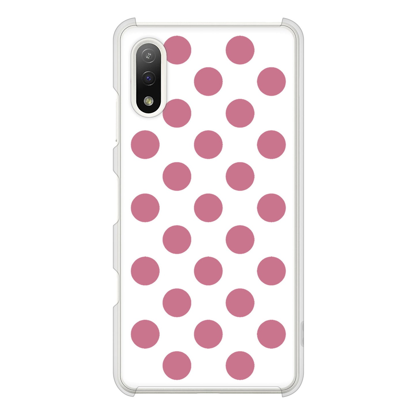 Xperia Ace II SO-41B docomo シンプルビッグ ハードケース 背面印刷