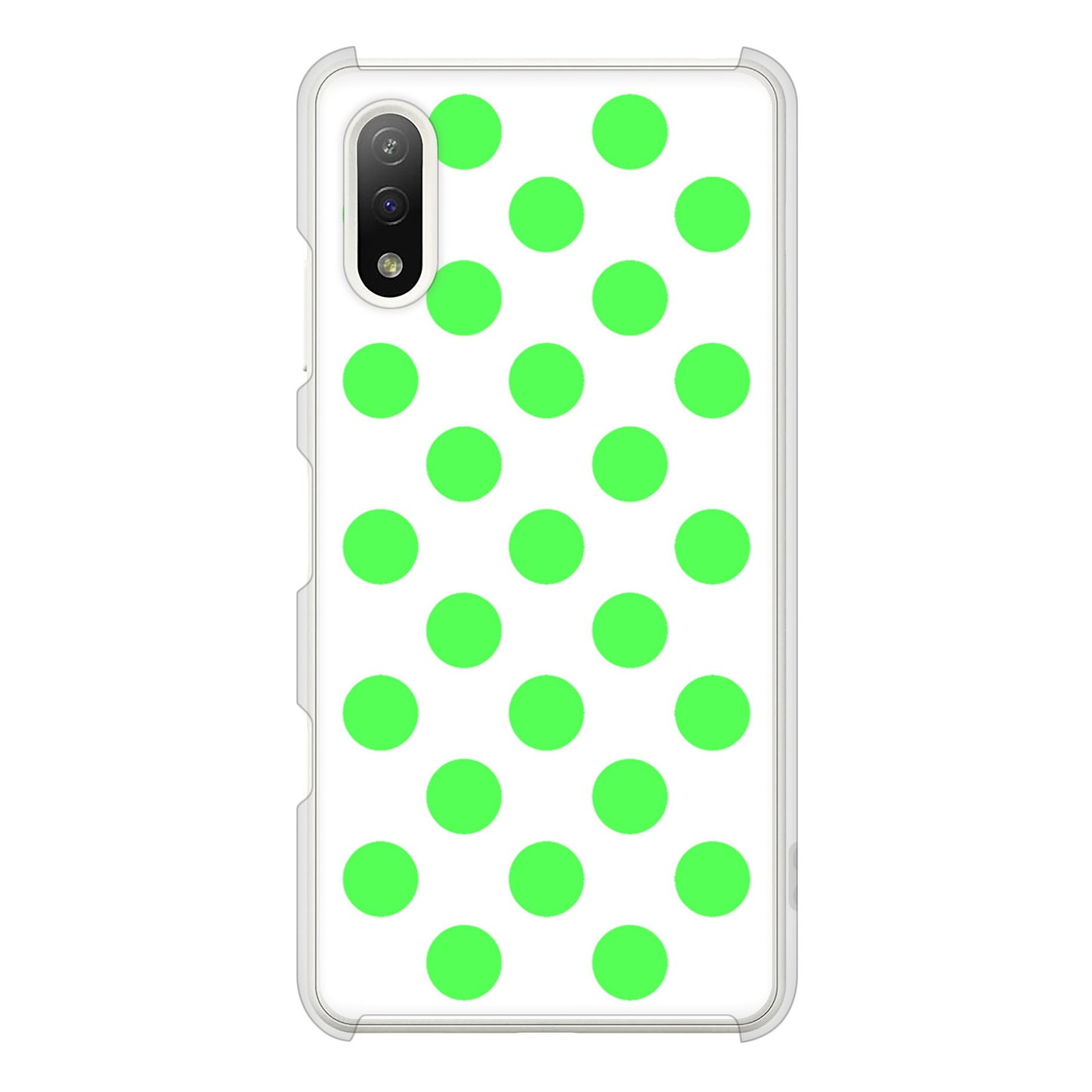 Xperia Ace II SO-41B docomo シンプルビッグ ハードケース 背面印刷